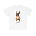 Personalized French Bulldog T-Shirt | Custom Pet Name Tee