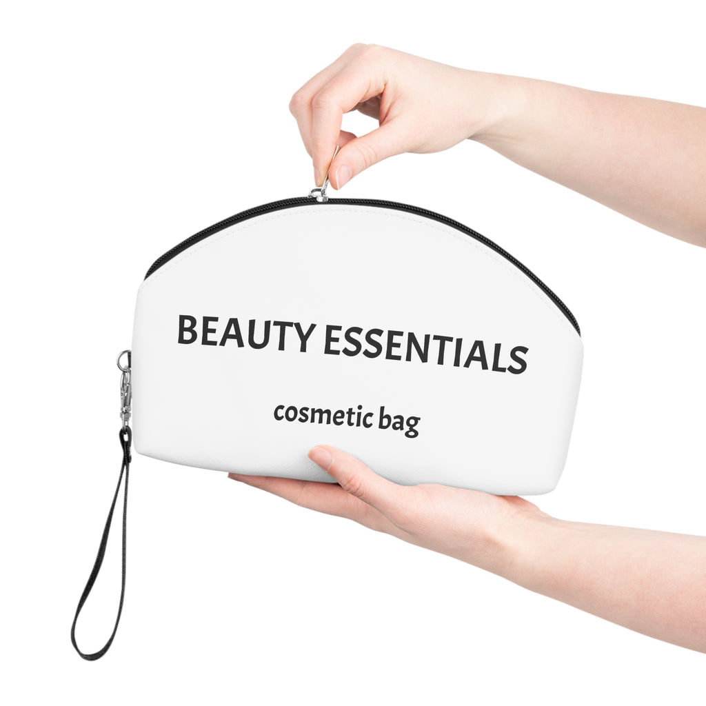 Beauty Essentials Makeup Bag | Minimal Cosmetic Travel Pouch